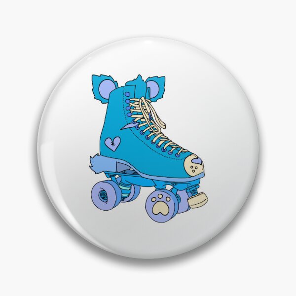 Item preview, Roller Skate Bear Skating Blue designed and sold by TinkerTrix.