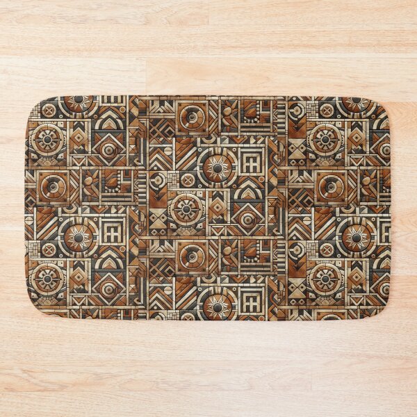 Item preview, African Mud Inspired. Abstract Ethnic Pattern designed and sold by MargaretFasDes.
