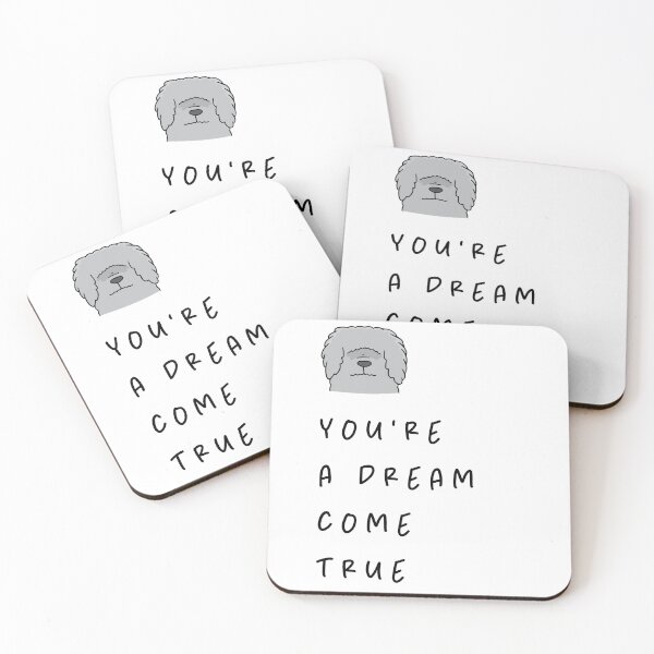 Item preview, You're a dream come true | Dreamy Love Expression Design | Dog Design Illustration designed and sold by RM-Journey.