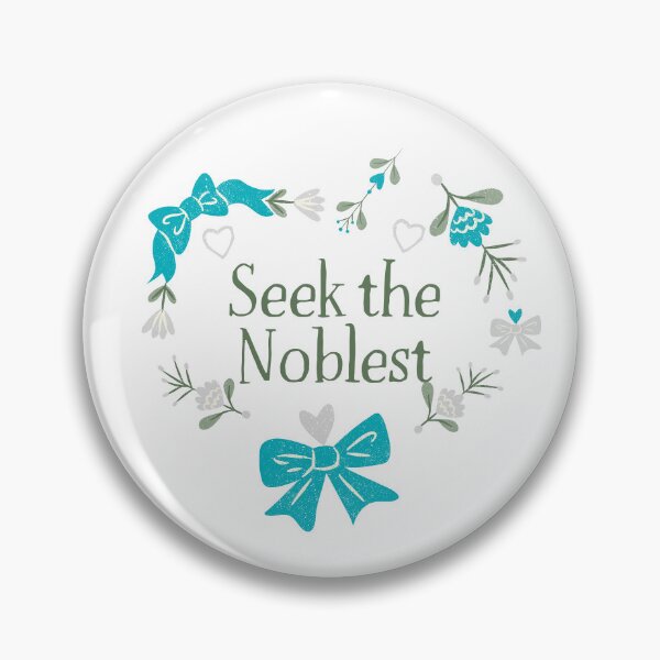 Item preview, "Seek the Noblest" - Flower Pattern designed and sold by Jenna Cage.
