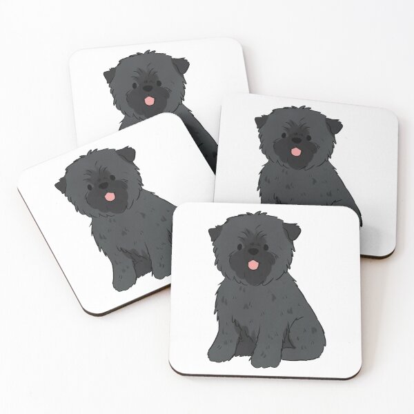 Item preview, Affenpinscher cute dog illustration  designed and sold by Yaragold.