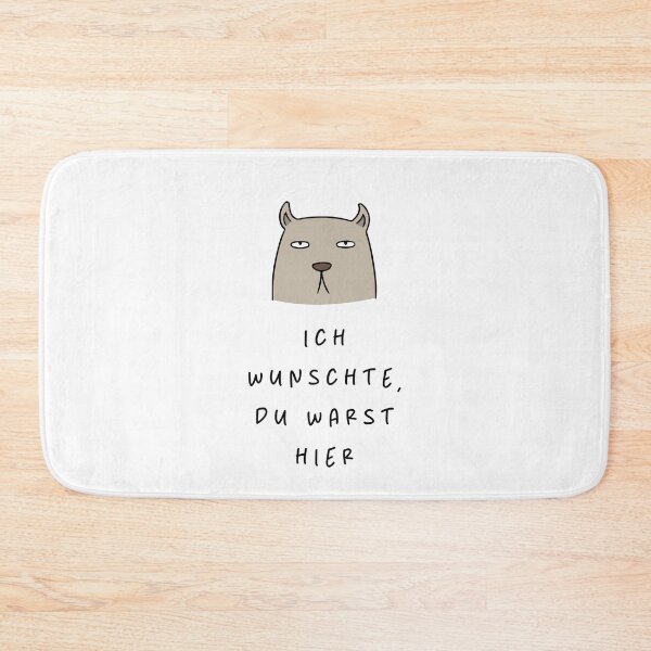 Artikelvorschau, Ich wünschte, du wärst hier | Hunde-Design-Illustration entworfen und verkauft von RM-Journey.
