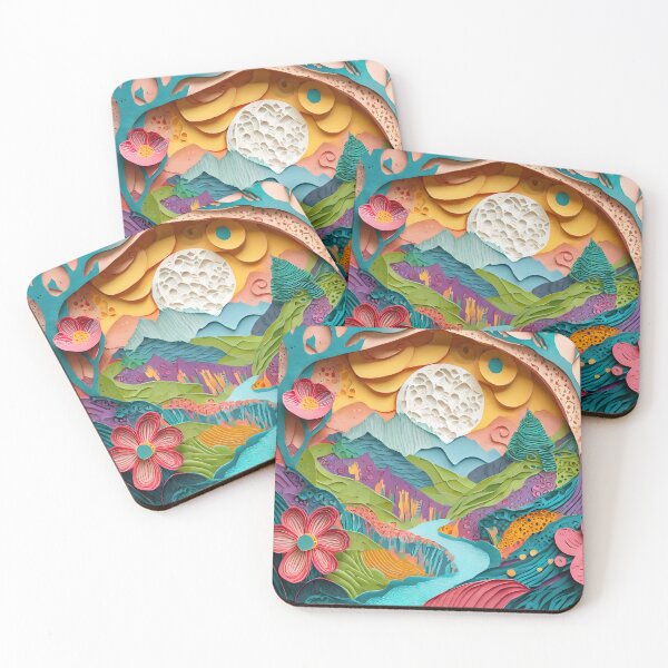 Item preview, Spring Bliss Paper Art designed and sold by Dan Farsaci.
