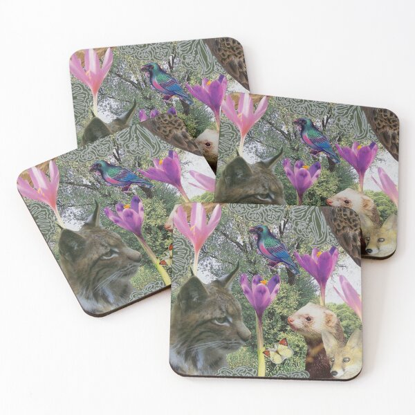 Item preview, Spring in the forest montage designed and sold by MandalaSpirit.