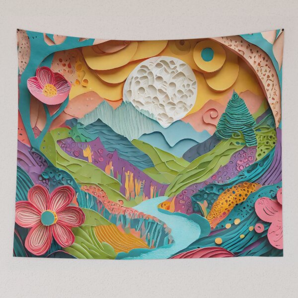 Item preview, Spring Bliss Paper Art designed and sold by Dan Farsaci.