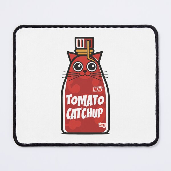 Item preview, Tomato Catchup Funny Cat Kitty Humor Cat Bottle designed and sold by IcePools.