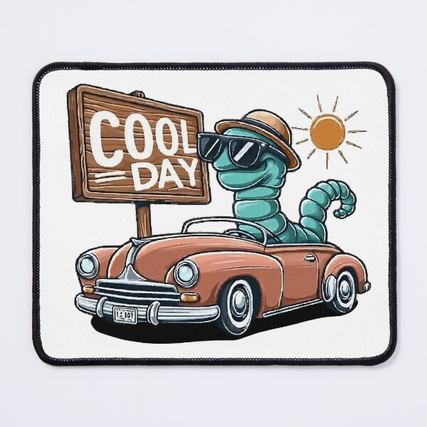 Item preview, Worm drives on a Cool Day designed and sold by hajar-design.