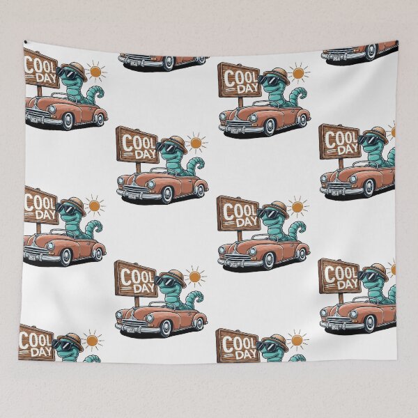 Item preview, Worm drives on a Cool Day designed and sold by hajar-design.
