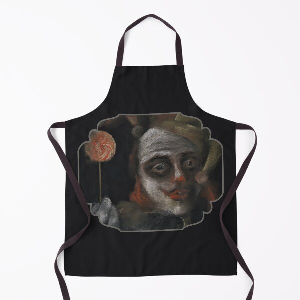 Item preview, Creepy Cute Black Red Clown Dark Art designed and sold by Dariia Zhyrova.
