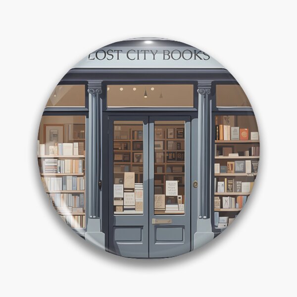 Item preview, Lost City Bookstore designed and sold by Weirdanya.