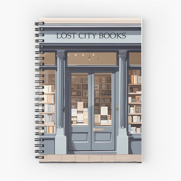 Item preview, Lost City Bookstore designed and sold by Weirdanya.