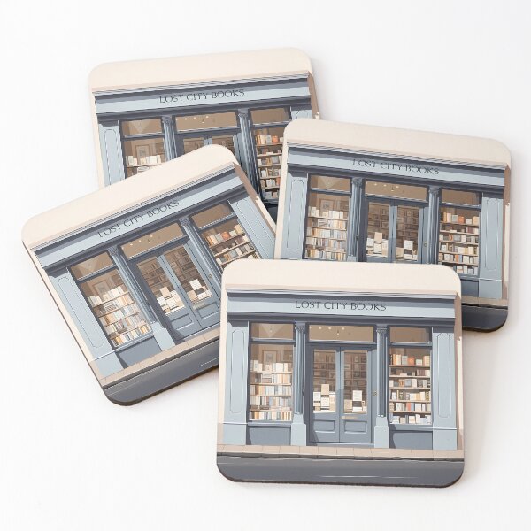 Item preview, Lost City Bookstore designed and sold by Weirdanya.