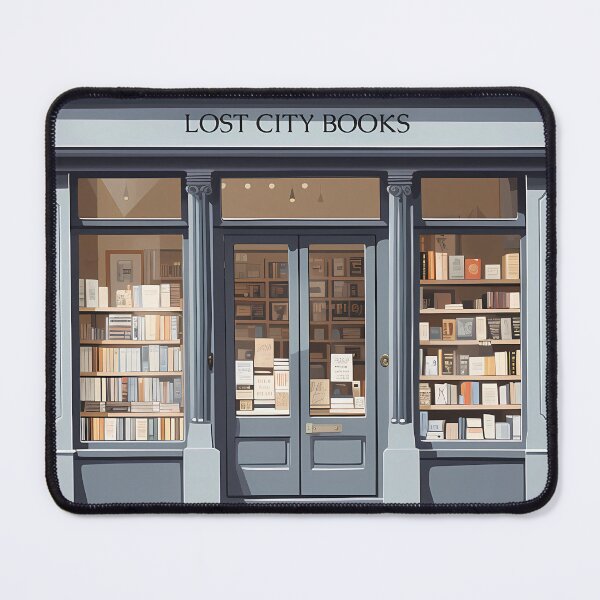 Item preview, Lost City Bookstore designed and sold by Weirdanya.