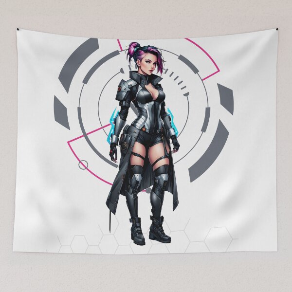 Item preview, Empowered Style: Cyberpunk Activewear for Active Women designed and sold by Artedig.