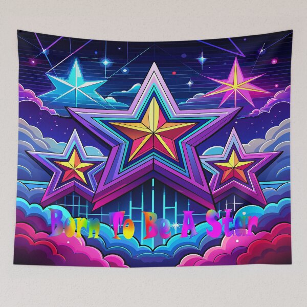 Item preview, Celestial Ambition,Born to be a star designed and sold by AgarutanPrint.