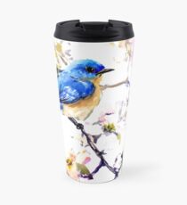 Bluebird und Hartriegel Thermobecher