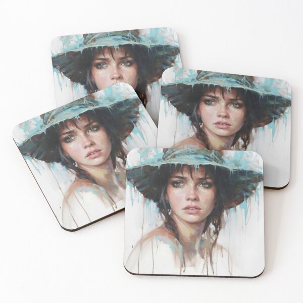 Item preview, Oil painting of a beautiful woman designed and sold by LuckyFamily.
