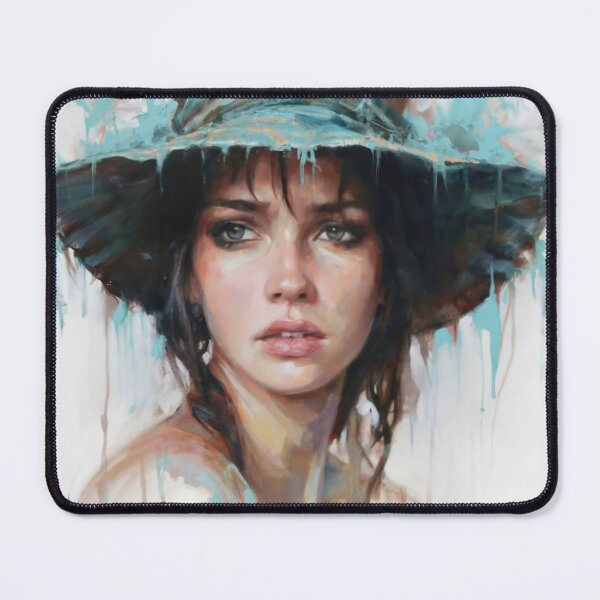 Item preview, Oil painting of a beautiful woman designed and sold by LuckyFamily.
