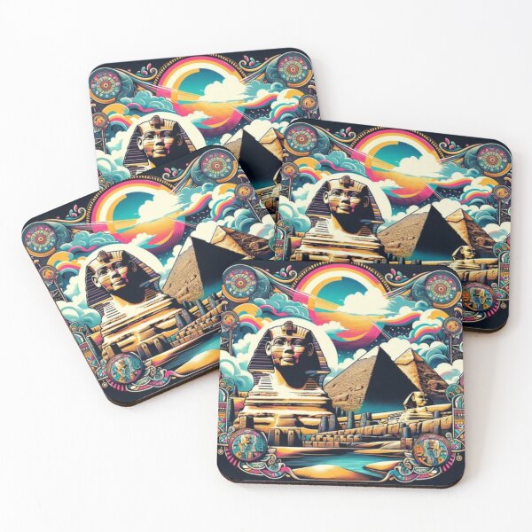 Item preview, Vibrant Ancient Egypt Art Print designed and sold by CultDigHoriz.