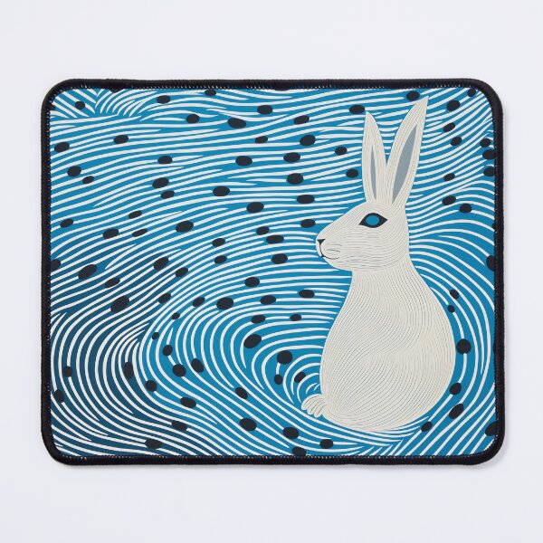 Item preview, Curious White Rabbit designed and sold by EnchantArtCo.