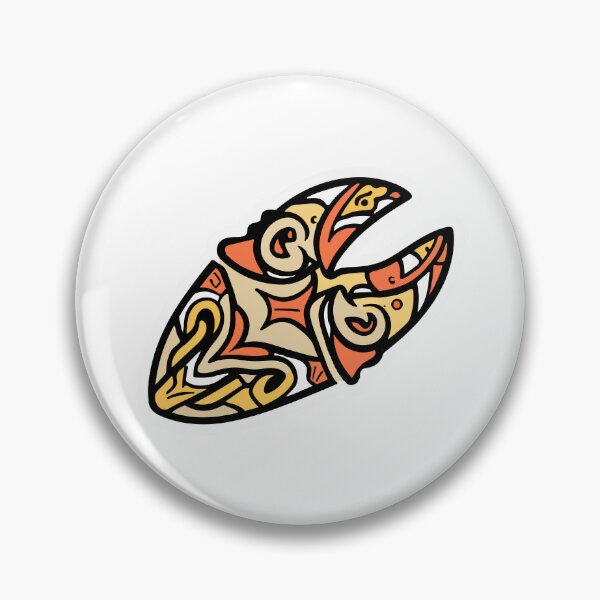 Item preview, Tribal Shark Tooth Illustration designed and sold by NiftyWrx.