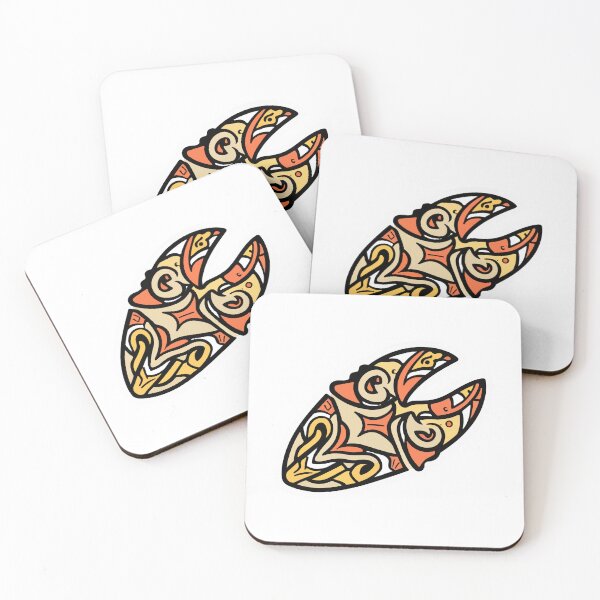 Item preview, Tribal Shark Tooth Illustration designed and sold by NiftyWrx.