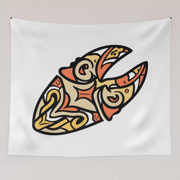 Item preview, Tribal Shark Tooth Illustration designed and sold by NiftyWrx.