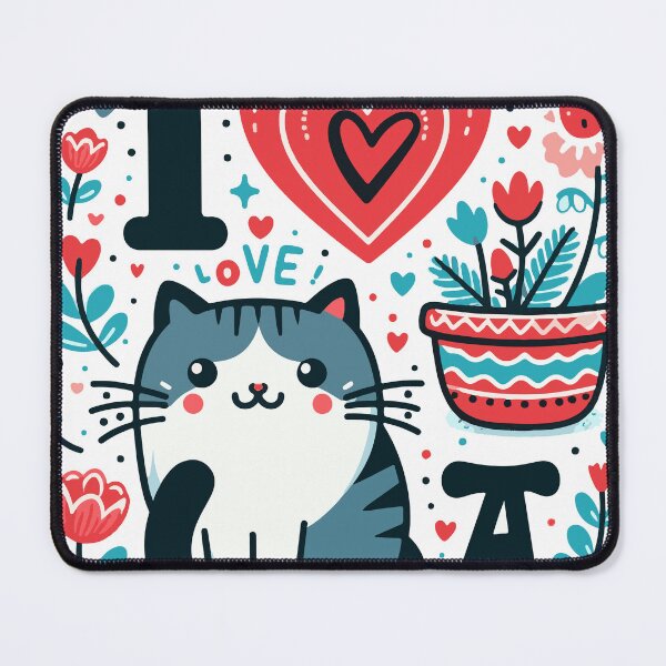 Item preview, I Love Cats designed and sold by StellarValor.