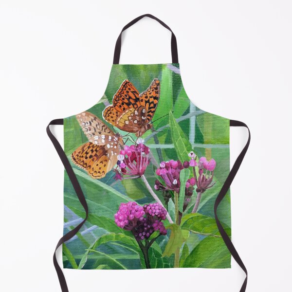 Item preview, Fritillaries on Joe Pye Weed designed and sold by JudysArtCompany.