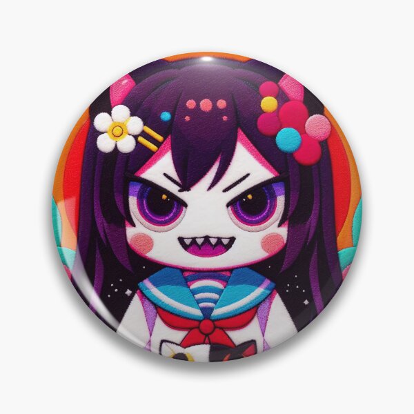 Item preview, Creepy Manga Girl with Cute Cat designed and sold by GALUMARKET.