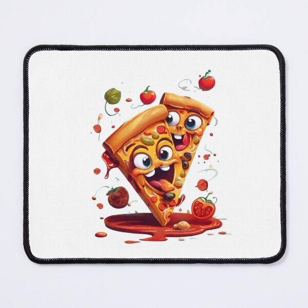 Item preview, Cartoon Pizza Illustration ,Cartoon Pizza, funny gift  designed and sold by masteryStore.