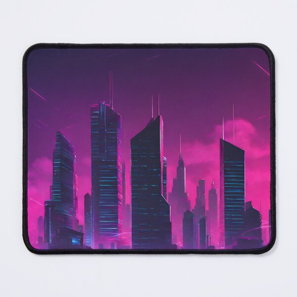Item preview, Synthwave Skyscrapers  designed and sold by CharmStudio.