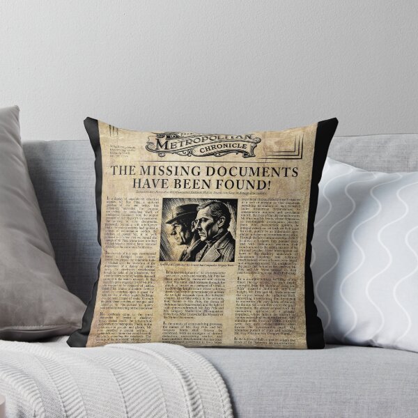 Item preview, Vintage Crime Newspaper designed and sold by CatCoconut-Art.