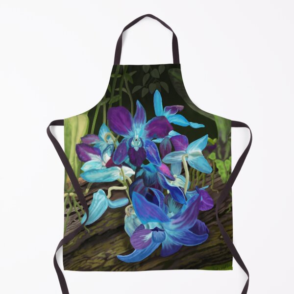 Item preview, Blue and Purple Orchids designed and sold by JudysArtCompany.