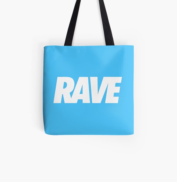 RAVE #2 Allover-Print Tote Bag