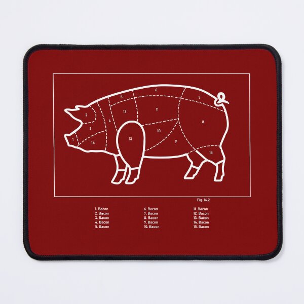 Item preview, Bacon Heaven: The Oinktastic Cuts of Pork Delights! designed and sold by screaminggoat.