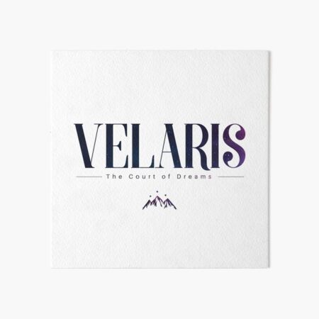 Velaris A Court of Dreams ACOMAF Art Board Print