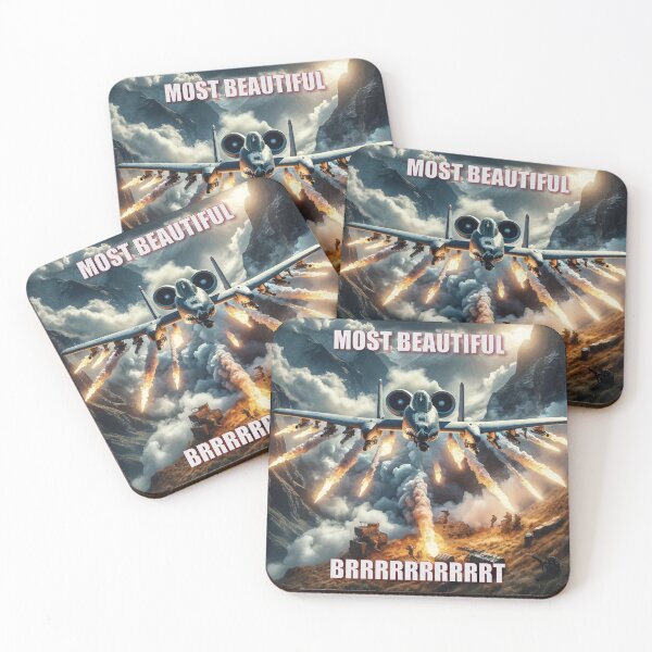 Item preview, A-10 Thunderbolt make BRRRRRRT designed and sold by WhatTunder.
