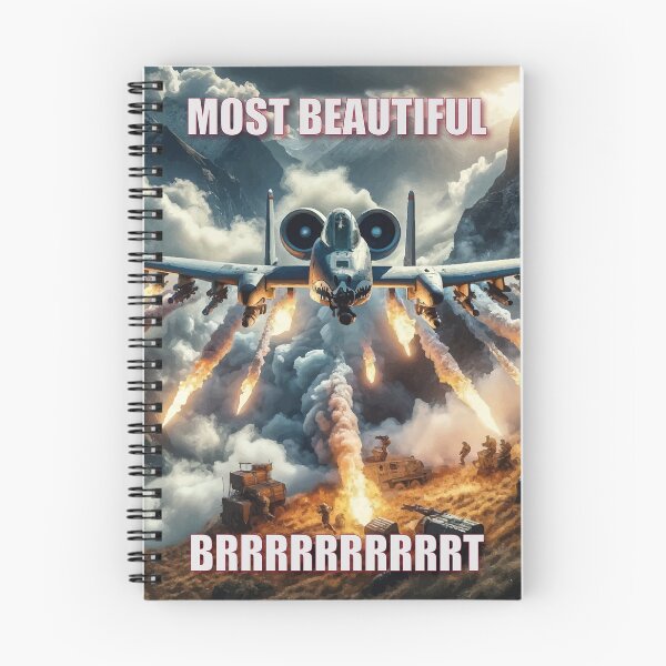 Item preview, A-10 Thunderbolt make BRRRRRRT designed and sold by WhatTunder.