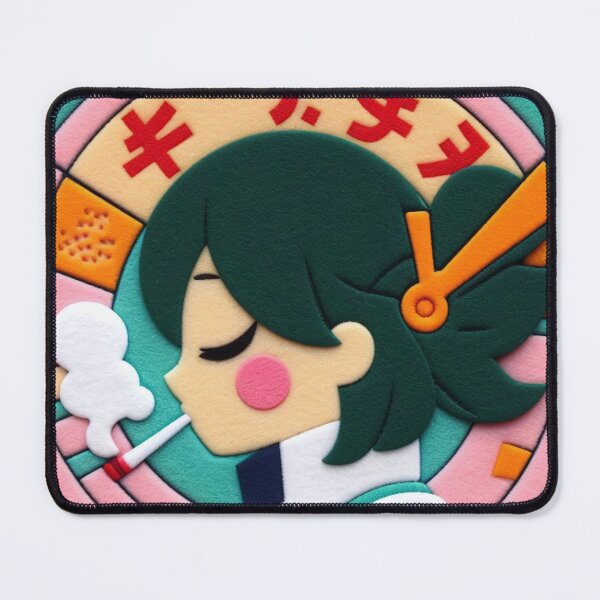 Item preview, Manga Girl Smoking designed and sold by GALUMARKET.