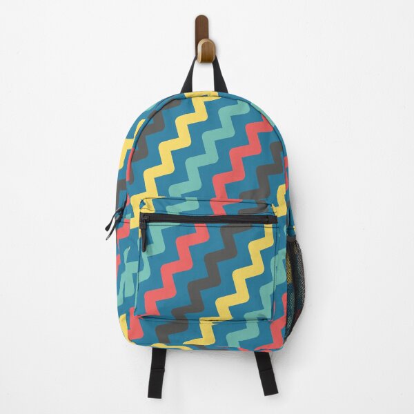 Item preview, Blue Chevron Jagged Stripe Line Sequenced NeverEnding Textile designed and sold by Alchemy-A-La-G.