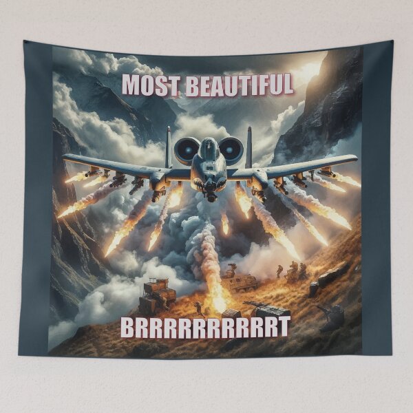 Item preview, A-10 Thunderbolt make BRRRRRRT designed and sold by WhatTunder.