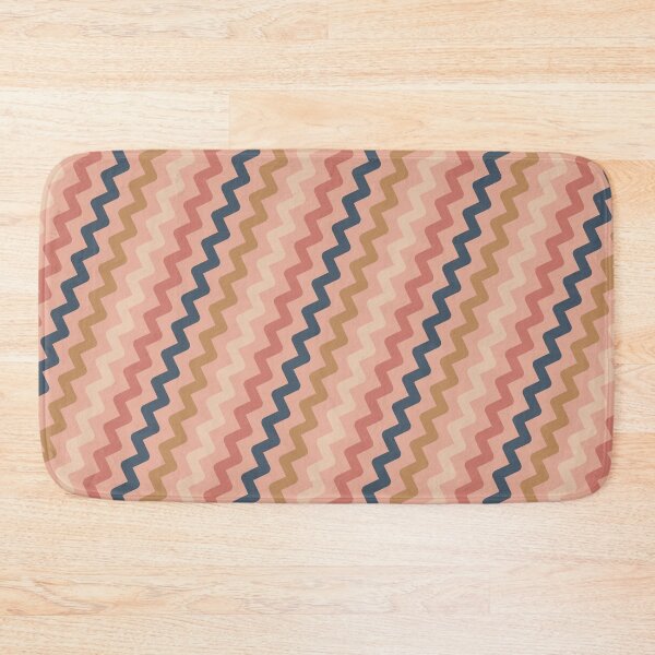 Item preview, Pink Chevron Jagged Stripe Line Sequenced NeverEnding Textile designed and sold by Alchemy-A-La-G.