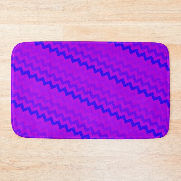 Item preview, Purple Chevron Jagged Stripe Line Sequenced NeverEnding Textile designed and sold by Alchemy-A-La-G.