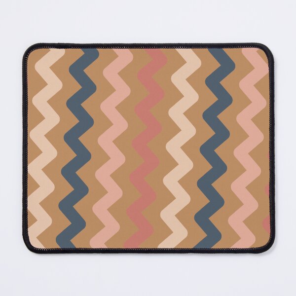 Item preview, Brown Chevron Jagged Stripe Line Sequenced NeverEnding Textile designed and sold by Alchemy-A-La-G.