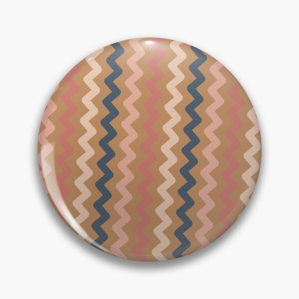 Item preview, Brown Chevron Jagged Stripe Line Sequenced NeverEnding Textile designed and sold by Alchemy-A-La-G.