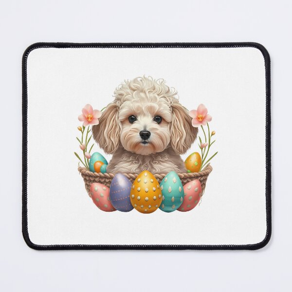 Item preview, maltipoo easter bunny designed and sold by rozar-nv.