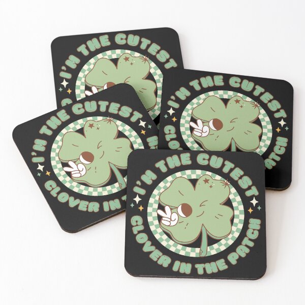Item preview, I'm The Cutest Clover In The Patch Cute Groovy St Patricks Day designed and sold by Artisticlions-A.