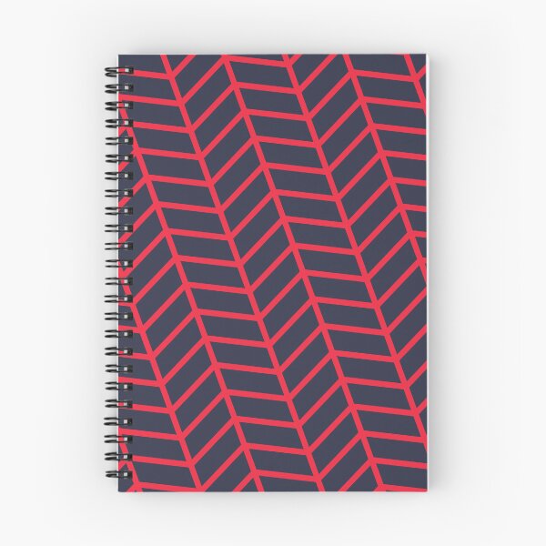 Item preview, Black & Red Herringbone Rectangle Arrows Outline NeverEnding Textile designed and sold by Alchemy-A-La-G.