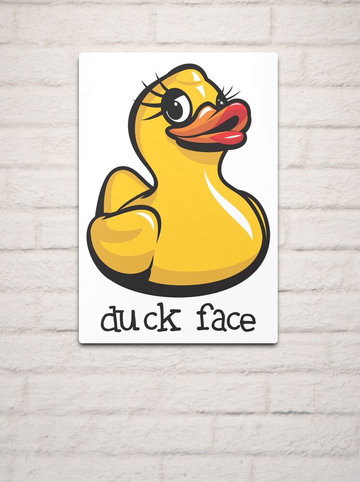 Duck with Man Face - Head